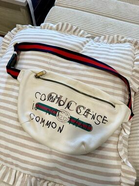 Gucci common sense is not that common belt bag